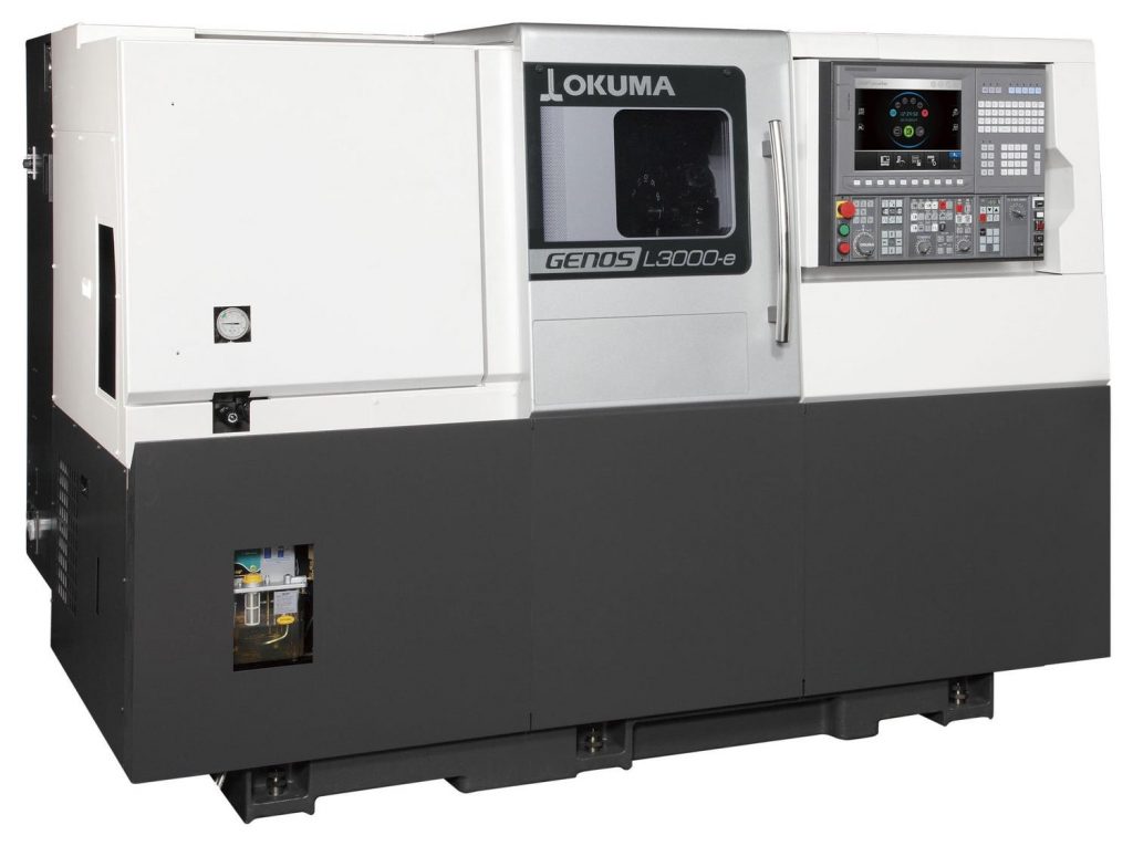 Strung cu frezare CNC OKUMA Genos L-3000-e 
