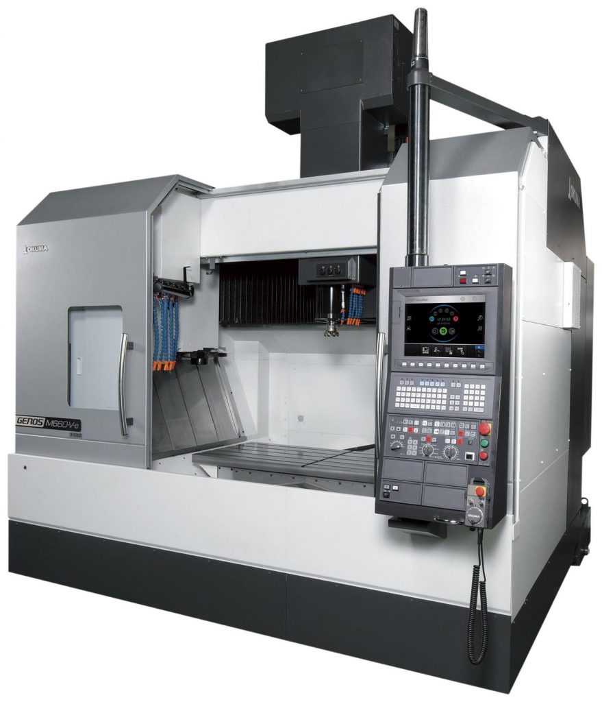 Centru de prelucrare vertical CNC în 3 axe - Okuma GENOS M660-VE