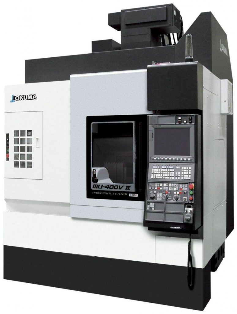 Strunjire și frezare în 5-axe Okuma MU-400VII