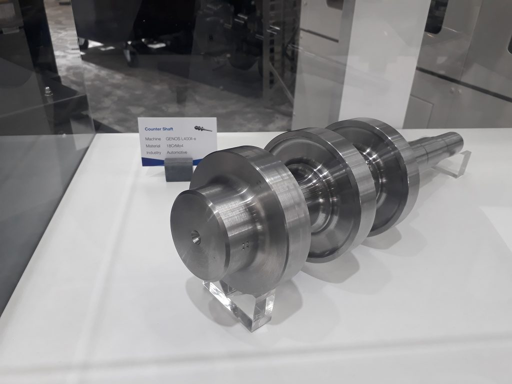 Piesă demo prelucrare pe strunguri  CNC orizontale Okuma - GENOS L4000-e