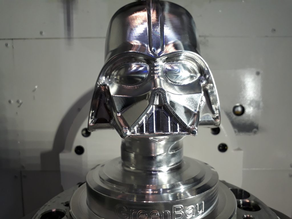 Piesă demo prelucrare în 5 axe - Okuma MU-4000V-L