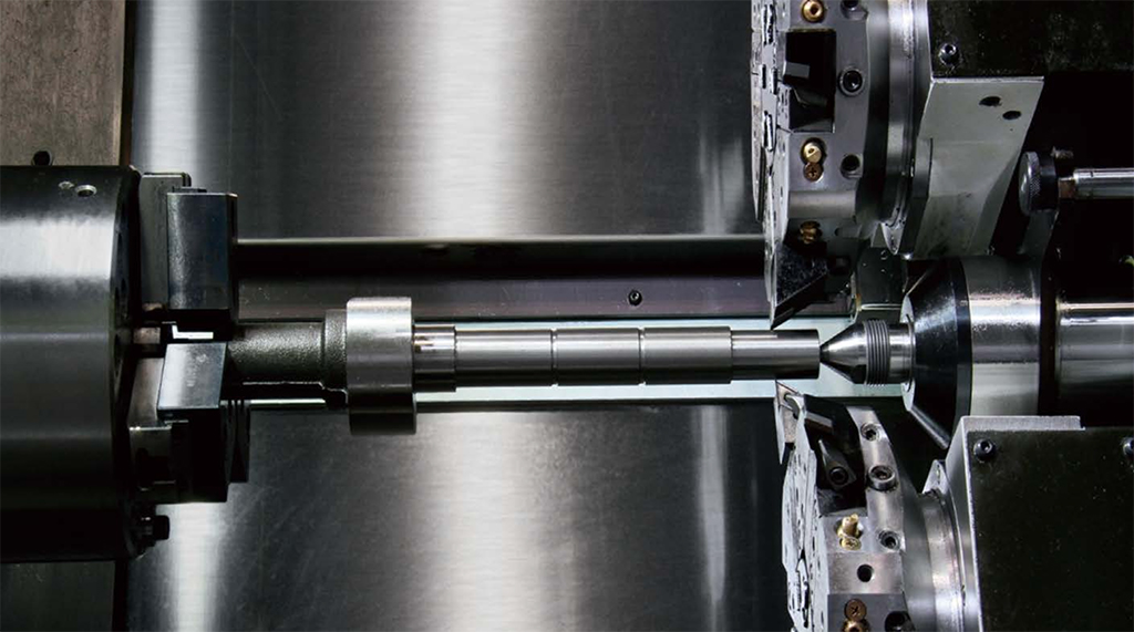 Strung CNC cu două turele Okuma LU S1600, timpi de execuție mici - 1min28sec