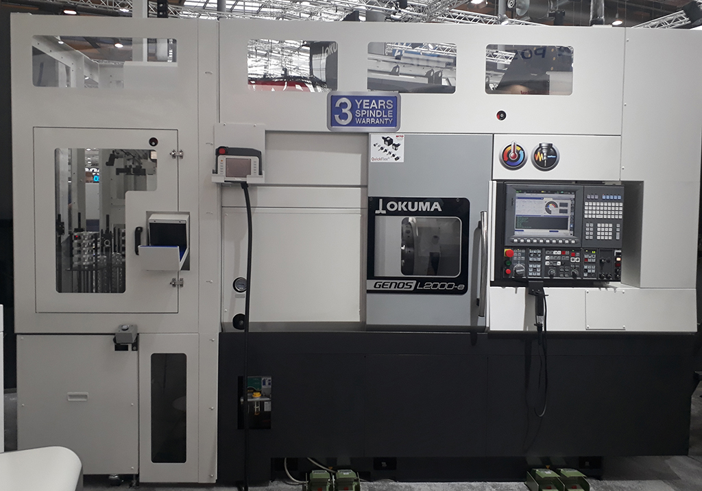OKUMA Gantry Loader - Genos L2000-e