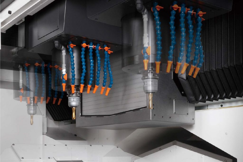 Okuma MU-8000V - arbore principal vertical