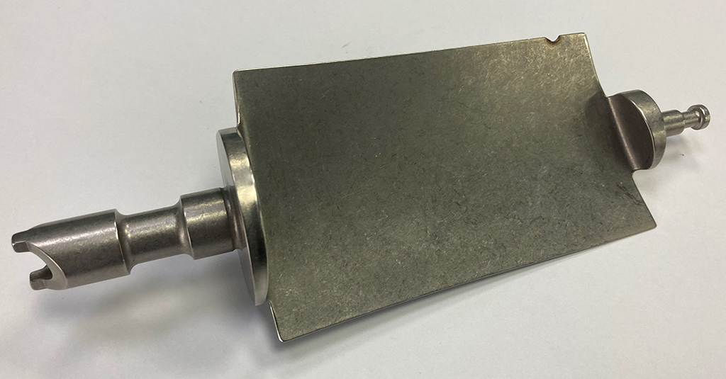 Piesă executată pe strung cu frezare pe axa Y