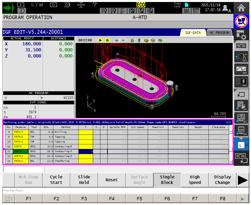 simulare virtuala aschiere cnc