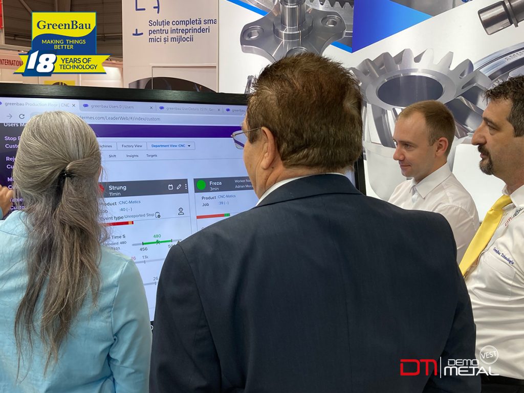 MATICS Soluție completă smart pentru intreprinderi mici și mijlocii - GreenBau Demo Metal Vest 2022 - Arad