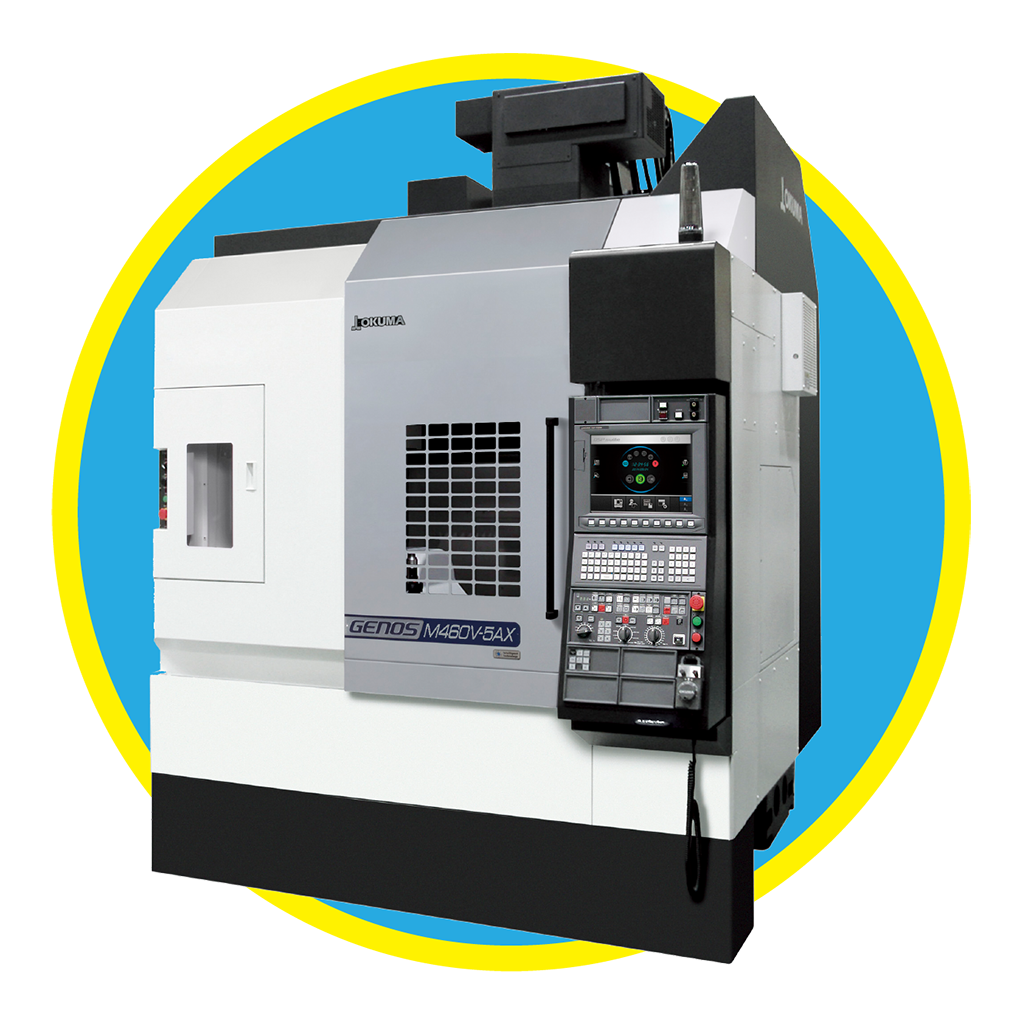MetalShow-TIB 2023 / Centrul Vertical de prelucrare în 5-axe simultan OKUMA GENOS M460V-5AX