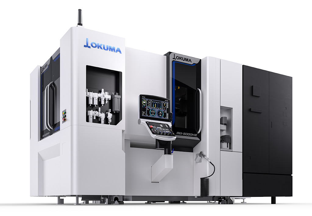 Centrul orizontal MB-5000HII cu un design nou și impresionantul OSP-500 - Okuma la EMO 2023