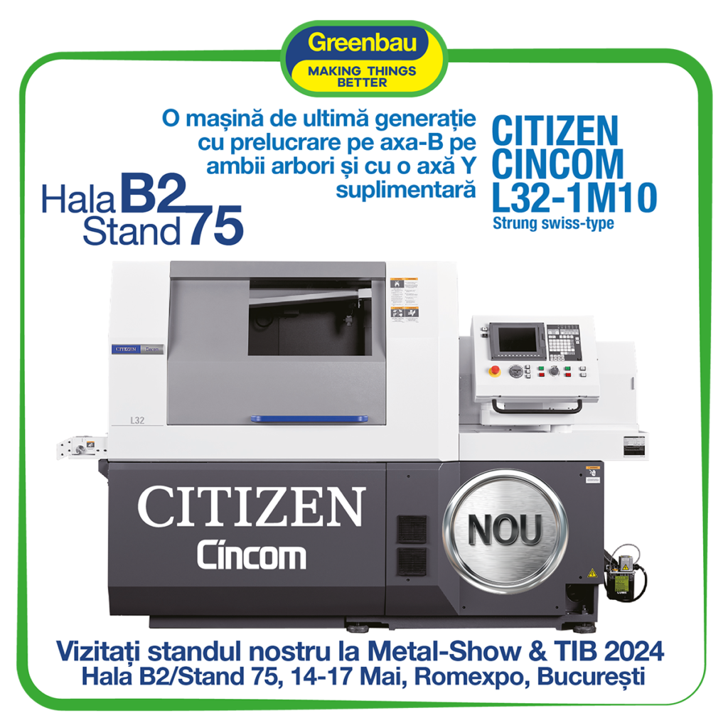 Strung swiss-type CITIZEN CINCOM L32X LFV - MetalShow & TIB 2024