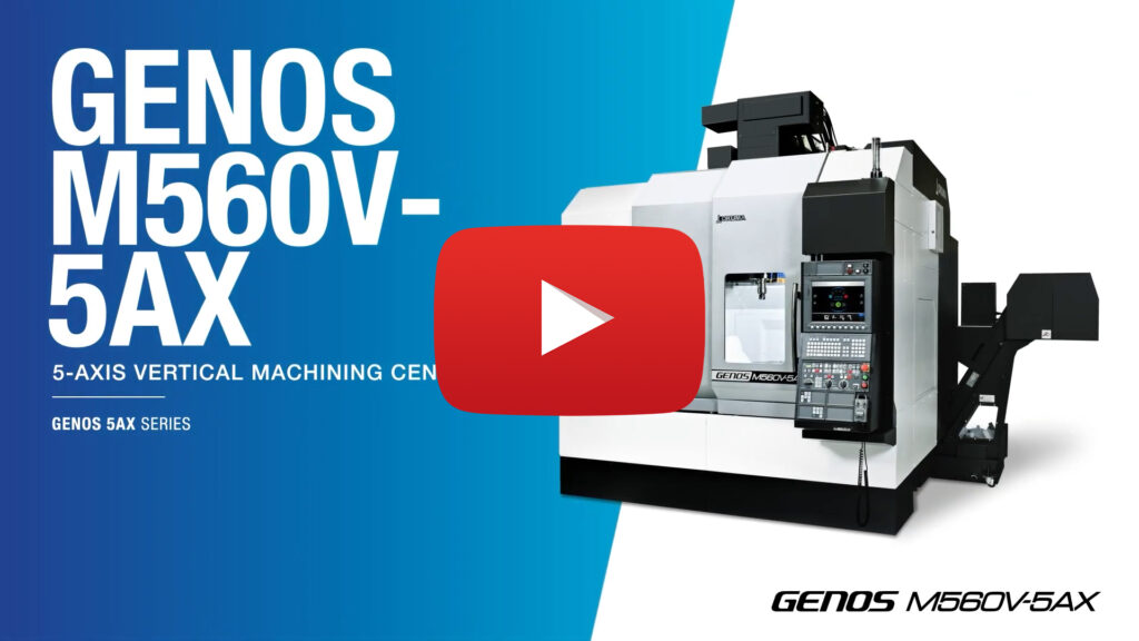 OKUMA GENOS M460-V prelucrare în 5-axe simultan